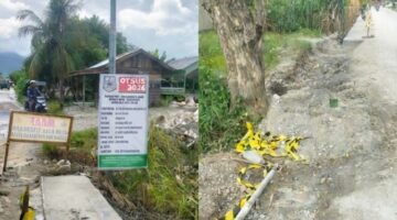 Proyek Jalan Rp1,98 Miliar di Aceh Tenggara Disorot: Papan Proyek Tertulis Aspal AC-BC, Lapangan Justru Dikerjakan Cor Beton