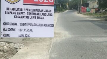 LSM KOMPAK Sorot Tajam Proyek Jalan Rp1,9 Miliar di Aceh Tenggara: Ada Ketidaksesuaian Volume Papan Informasi dengan Fisik di Lapangan