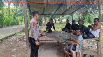 Polisi Bersama Masyarakat, Polsek Babul Rahmah Gencarkan Patroli Dialogis, Cegah Karhutla Sebelum Meluas
