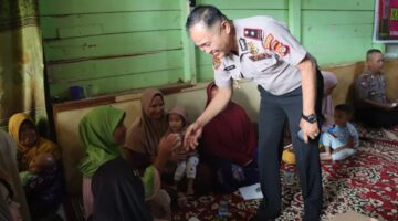 Perkuat Silaturahmi dan Jaga Kamtibmas, Kapolres Aceh Tenggara Diwakili Wakapolres Sambangi Masyarakat Desa Pulonas