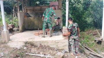 Satgas TMMD ke-130 Kodim 0113/Gayo Lues Mulai Sasar Rehab MCK